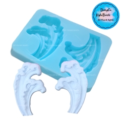 Khuôn Silicon - Biển - Ngọn Sóng 2c - 5.1cm
