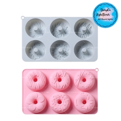 Khuôn Silicon - Vòng Donut 6c - 7.2cm