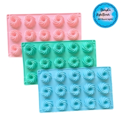 Khuôn Silicon - Vòng Xoắn 15c - 4cm