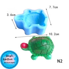 Khuôn Silicon - Biển - Rùa - Rùa 10CM