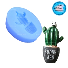 Khuôn Silicon - Sen Đá Sunny - Gấu