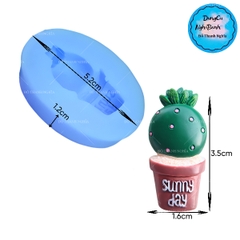 Khuôn Silicon - Sen Đá Sunny - Ngọn
