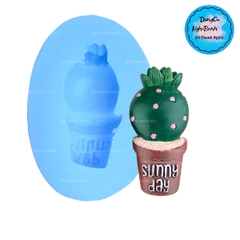 Khuôn Silicon - Sen Đá Sunny - Ngọn