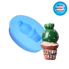 Khuôn Silicon - Sen Đá Sunny - Ngọn