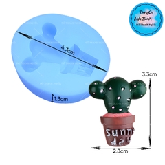 Khuôn Silicon - Sen Đá Sunny - Tai