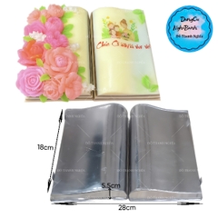Khuôn Nhôm - Cao 8cm - Cuốn Sách