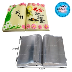 Khuôn Nhôm - Cao 8cm - Cuốn Sách