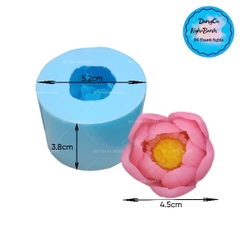 Khuôn Silicon - Hoa Sen Thái Mini - hoa sen nở 4.5cm