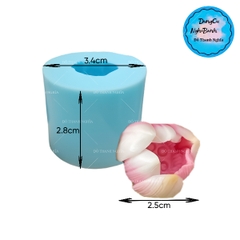 Khuôn Silicon - Hoa Sen Thái Mini - búp sen nở nhỏ