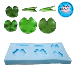 Khuôn Silicon - Lá Sen - 6c - Thái