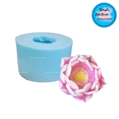 Khuôn Silicon - Hoa Sen Thái Nở - Sen Nước - SHS mới - 5.8cm - Dày
