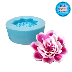 Khuôn Silicon - Hoa Thược Dược - 10.5cm - Đại Đóa