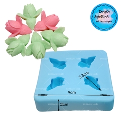 Khuôn Silicon - Hoa Nụ