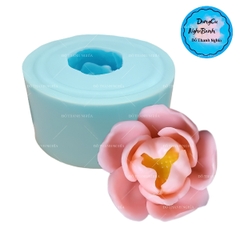 Khuôn Silicon - Hoa Mẫu Đơn - 4.7cm - Cánh Cúp