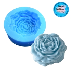 Khuôn Silicon - Hoa Mẫu Đơn - 5.8cm - Nhuỵ Xoè