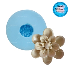 Khuôn Silicon - Hoa Mai Đào - 4.7cm - 2 Tầng 12 Cánh a3