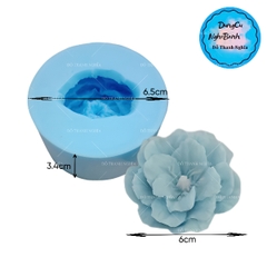 Khuôn Silicon - Hoa Mai Đào - 6cm - Nhụy Tầng