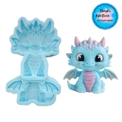 Khuôn Silicon - Động Vật - Rồng Con Rồng