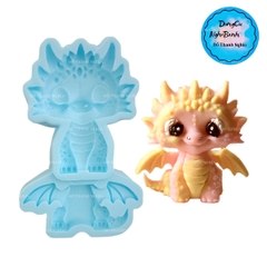 Khuôn Silicon - Động Vật - Rồng Con Rồng