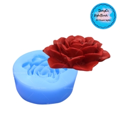 Khuôn Silicon - Hoa Hồng Cánh Tim