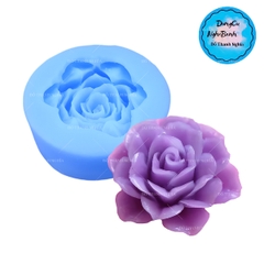 Khuôn Silicon - Hoa Hồng Cánh Tim