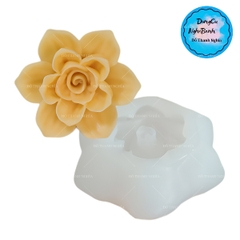 Khuôn Silicon - Hoa Cúc - Cánh Thẳng - 7.6cm