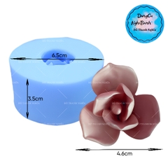 Khuôn Silicon - Hoa Lan - 4.6cm - Nhụy 2 Tầng 6 Cánh