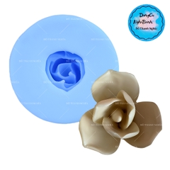 Khuôn Silicon - Hoa Lan - 4.6cm - Nhụy 2 Tầng 6 Cánh