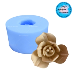 Khuôn Silicon - Hoa Lan - 4.8cm - Nhụy 3 Tầng