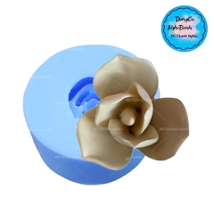 Khuôn Silicon - Hoa Lan - 4.6cm - Nhụy 2 Tầng 6 Cánh