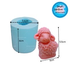Khuôn Silicon - Động Vật - Cừu - Huy Chương 5.8