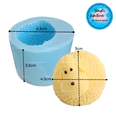 Khuôn Silicon - Động Vật - Cừu - Nghiêng Đầu 6cm
