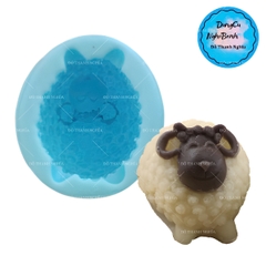 Khuôn Silicon - Động Vật - Cừu - Tai Xoắn