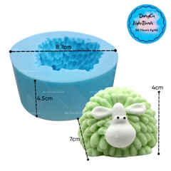 Khuôn Silicon - Động Vật - Cừu - Tai Ngang