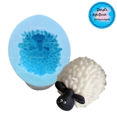 Khuôn Silicon - Động Vật - Cừu - Tai Ngang