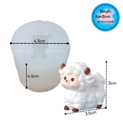 Khuôn Silicon - Động Vật - Cừu Đứng