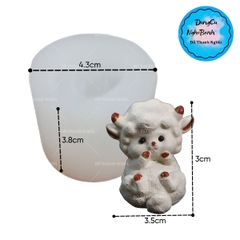 Khuôn Silicon - Động Vật - Cừu Nằm Ram