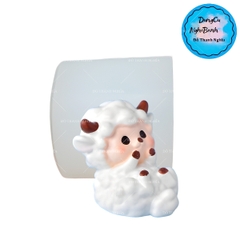 Khuôn Silicon - Động Vật - Cừu Nằm Ram