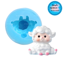 Khuôn Silicon - Động Vật - Con Cừu Ngồi