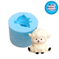 Khuôn Silicon - Động Vật - Con Cừu Ngồi