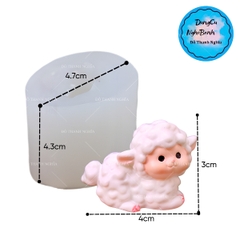 Khuôn Silicon - Động Vật - Cừu Bên