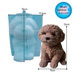 Khuôn Silicon - Động Vật - Con Chó Siêu To 15cm