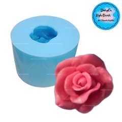 Khuôn Silicon - Hoa Hồng Nở - SL80 - 6cm - Thái Nở D17