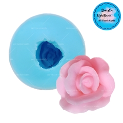 Khuôn Silicon - Hoa Hồng Nở - d19 - 3cm