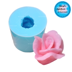 Khuôn Silicon - Hoa Hồng Nở - d19 - 3cm