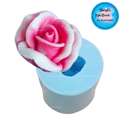 Khuôn Silicon - Hoa Hồng Nở - D18 4.5 cm - Thái Nở