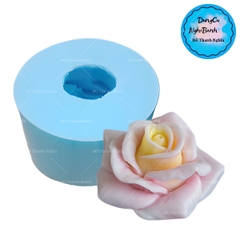 Khuôn Silicon - Hoa Hồng Nở - D20 7CM - Thái Nở