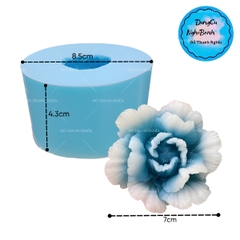 Khuôn Silicon - Hoa Cẩm Chướng - 7cm