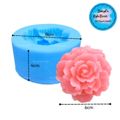 Khuôn Silicon - Hoa Cẩm Chướng - 6cm