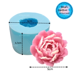 Khuôn Silicon - Hoa Cẩm Chướng P12 - 5cm